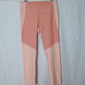 Outdoor Voices space dye peach on peach 7/8 leggi